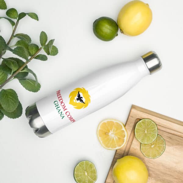 Freedom Corps Ghana Stainless Steel Water Bottle