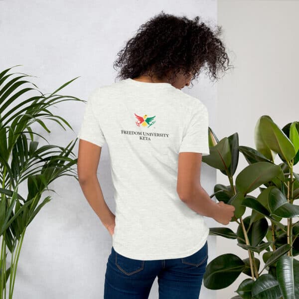 Freedom Universiy Keta Short-Sleeve Unisex T-Shirt - Image 3