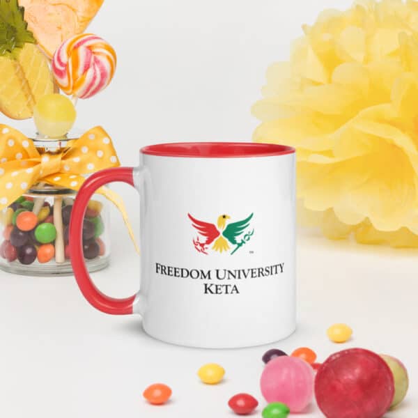 Freedom University Keta Multi-Color Mug
